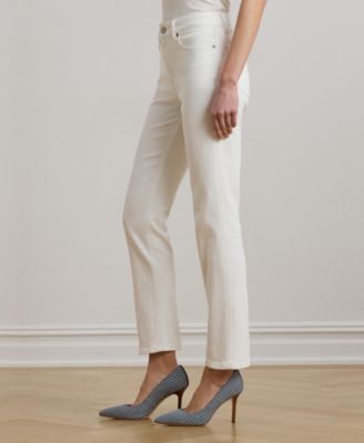 Women's High-Rise Straight Ankle Jeans