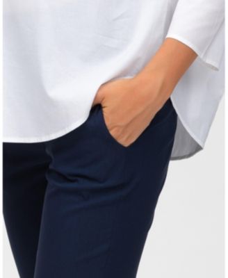 Maternity Super Stretch Straight Slim Fit Elwood Trousers