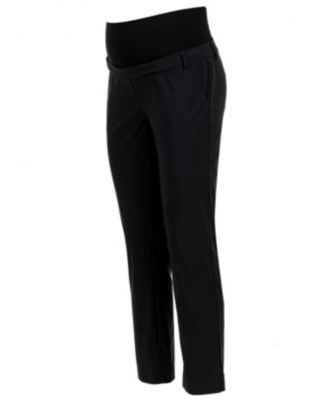 Maternity Super Stretch Straight Slim Fit Elwood Trousers