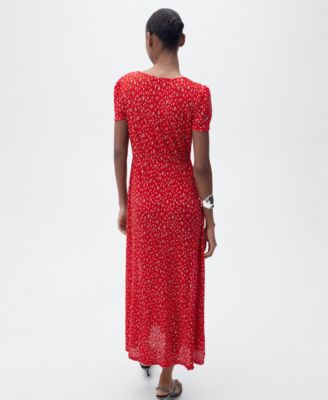 Women's Midi Floral Dress