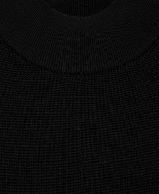 Women's Perkins-Neck Knitted Dress