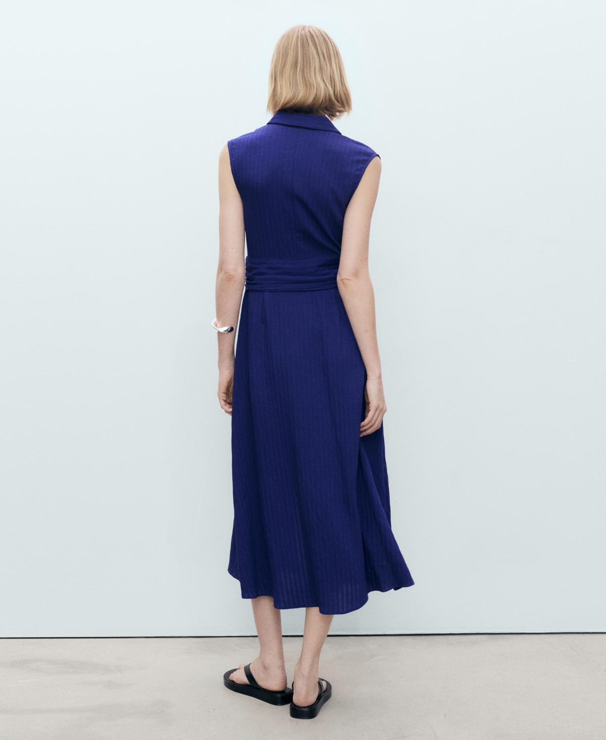 Mango Women's Bow Shirt Dress