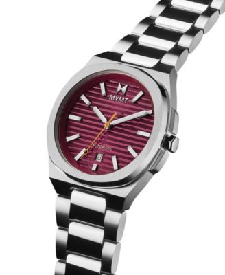 Men's Odyssey II Automatic Silver Tone Stainless Steel Bracelet Watch, 40mm