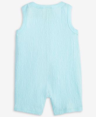 Baby Boys Knit Gauze Sunsuit, Exclusively at Macy's