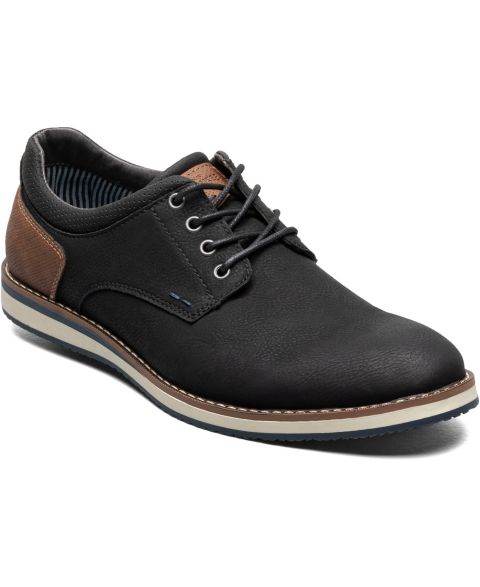 Мужские туфли Nunn Bush Hyde II Plain Toe Oxford, цвет: Чёрный