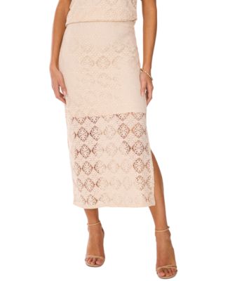Женская макси-юбка крючком от Vince Camuto
