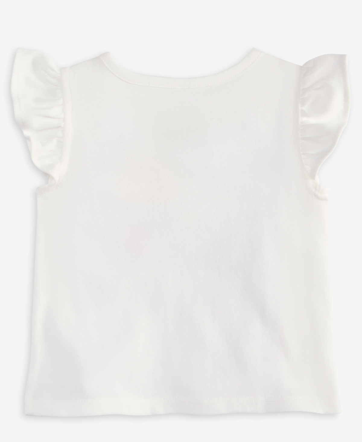 First Impressions Baby Girls Kitty Mermaid Graphic Flutter-sleeve Top, Exclusively At Macy's