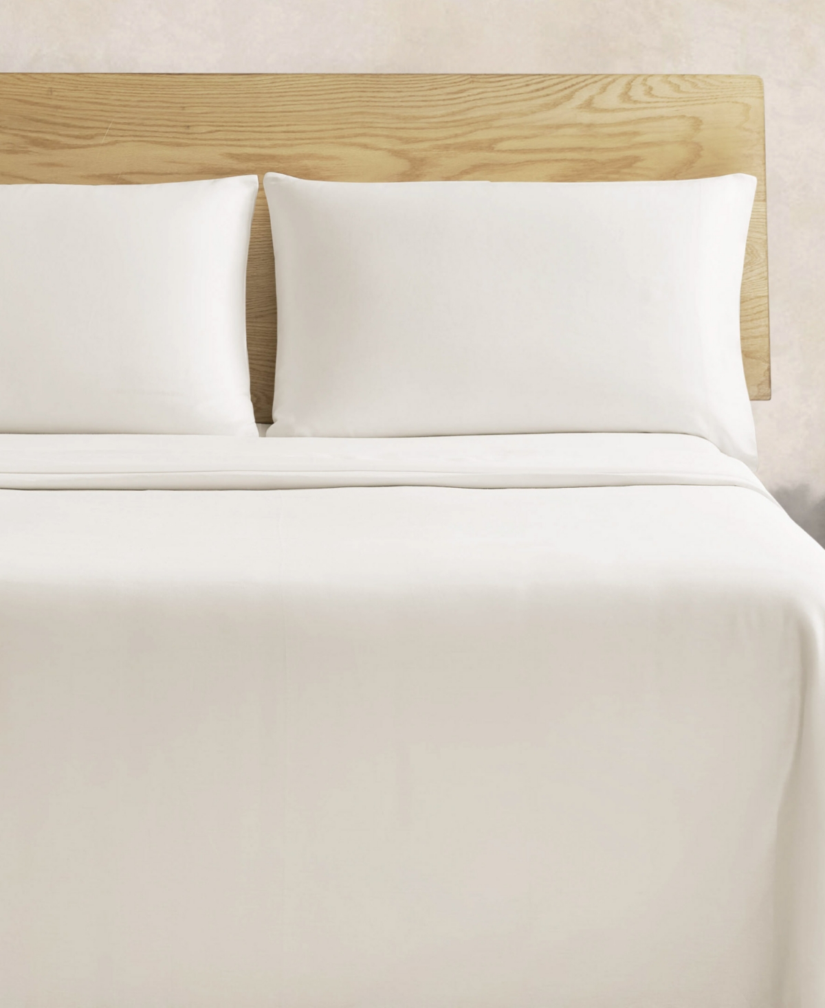 Jessica Simpson Blissful Dreams 300-thread Count Cotton Sateen 3-pc. Sheet Set, Twin In Cloud White