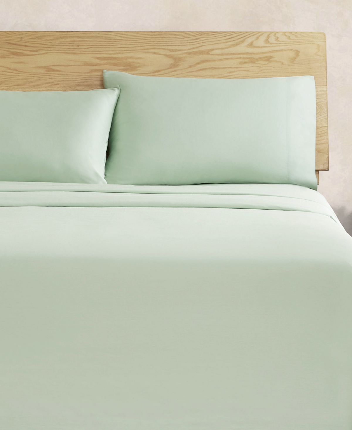 Jessica Simpson Blissful Dreams 300-thread Count Cotton Sateen 3-pc. Sheet Set, Twin In Sea Foam Green