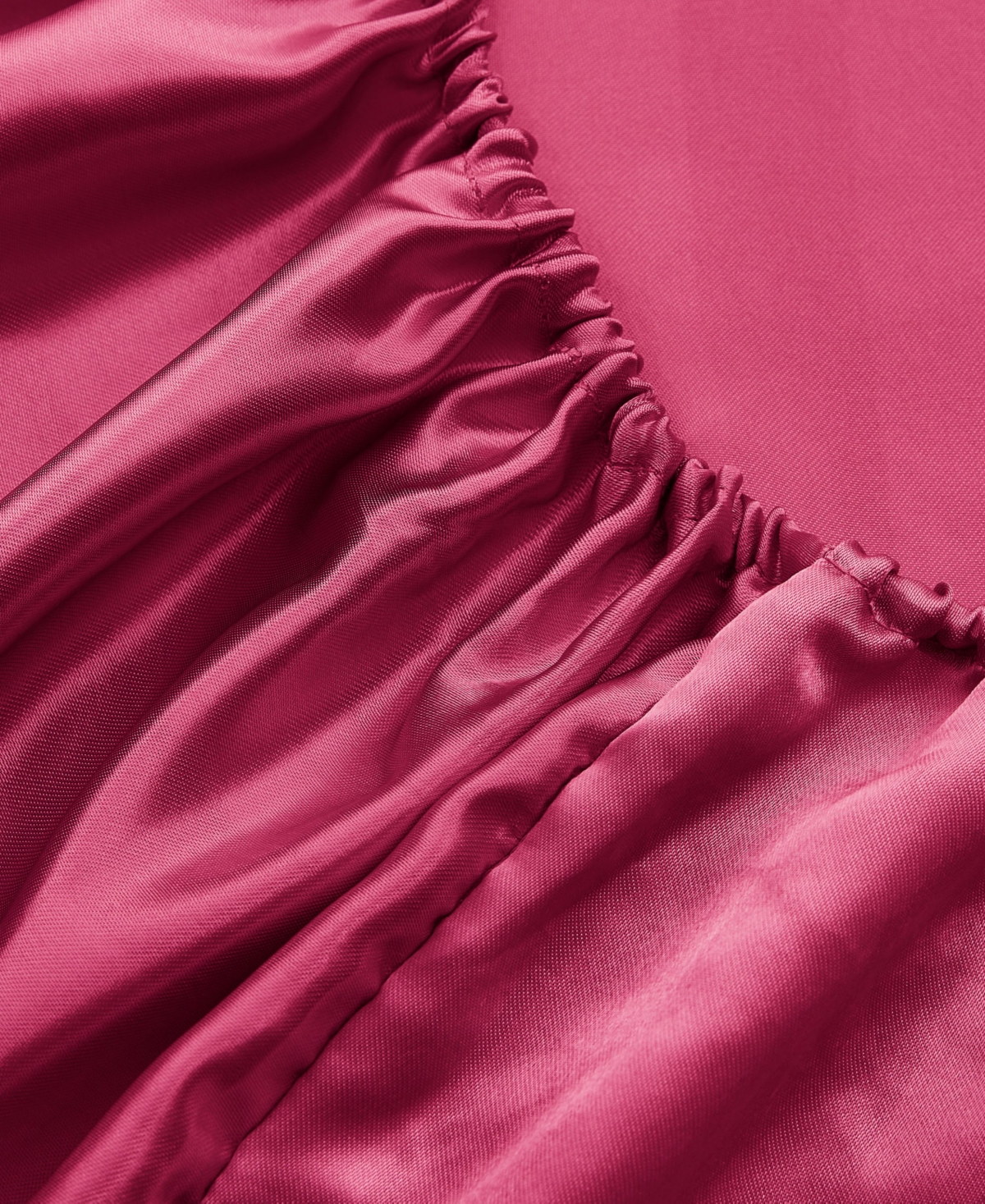 Juicy Couture Satin Damask 3-pc. Sheet Set, Twin In Hot Pink