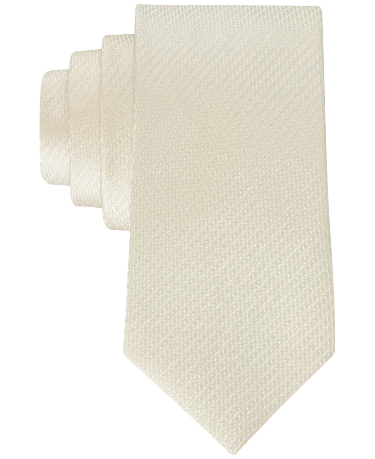 Men's Ralph Textured Solid Tie - Yellow