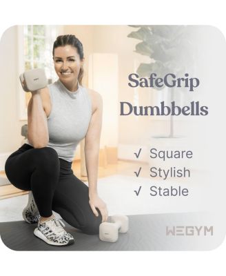 SafeGrip Dumbbells Lower Set - 2, 3, 5, 8 lbs