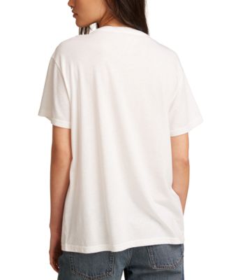 Женская футболка бойфренда с американским флагом Rolling Stones от бренда Lucky Brand