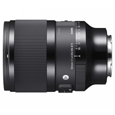 50mm f/1.4 DG DN Art Lens for Sony E Bundle with 72mm Multi Coated UV Filter, Microfiber Cleaning Cloth