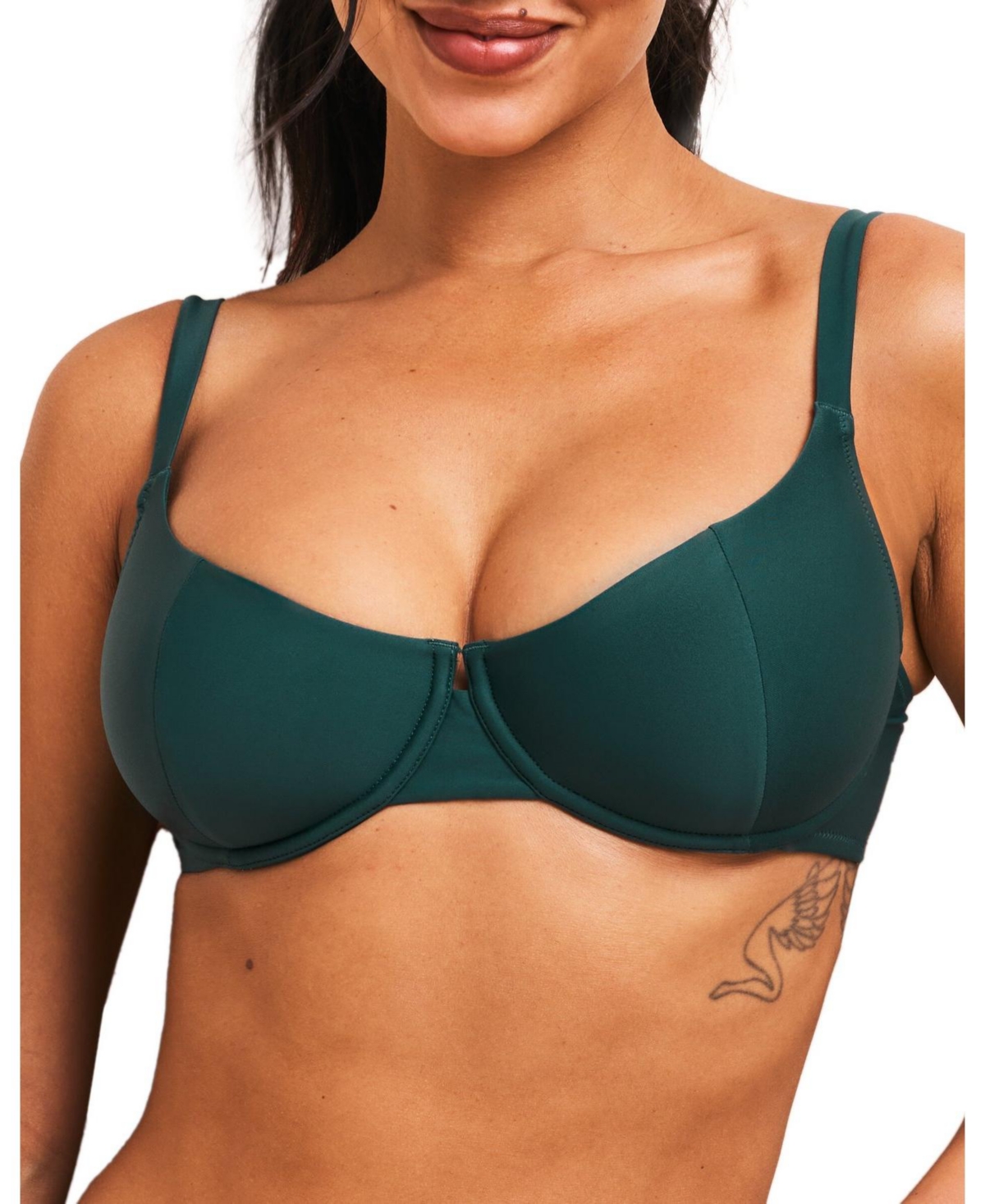 Women's Tricia Swimwear Bikini Top - Dark green