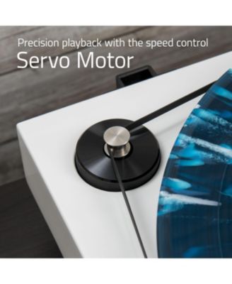 high-fidelity vinyl turntable with PA10 preamp & Ai61 6.5" speakers, Ortofon OM10 cartridge, 120W amp, Bluetooth, Lucky Bamboo