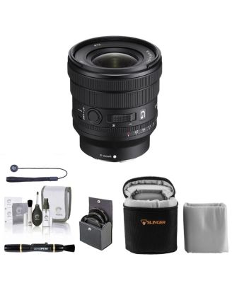 FE PZ 16-35mm f/4 G Lens for Sony E Bundle with 72mm Digital Essentials Filter Kit, Soft Lens Case, Lens Cleaner, Cleaning Kit, Universal Lens
