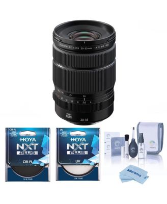 GF 20-35mm f/4.0 R WR Lens, Bundle with Tiffen 82mm UV and CPL Filters