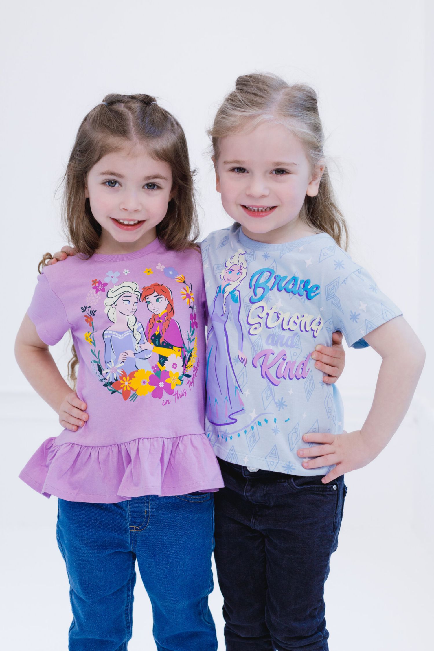 Girls Minnie Mouse 2-Pack Short Sleeve T-Shirts