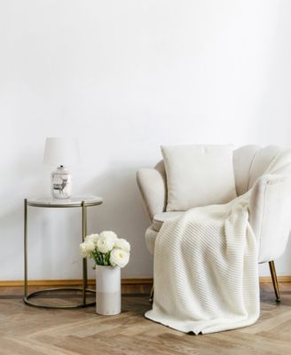 17.8" Ceramic Vintage Farmhouse Accent Table Lamp