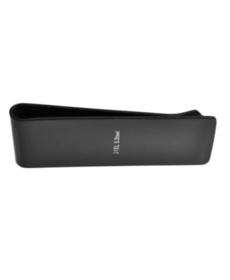 Блестящий ювелирный набор из 2-х больших широких крепких зажимов для денег и карточек-держателей из Черного золота и Нержавеющей стали