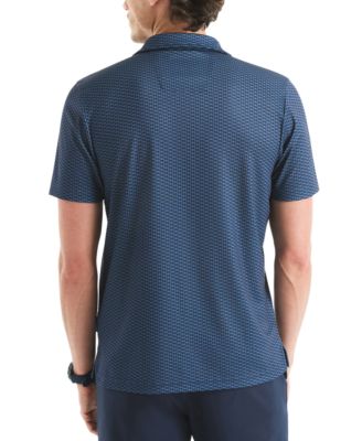 Мужская рубашка для гольфа Nautica Performance классического кроя с влагоотводящим принтом Performance 