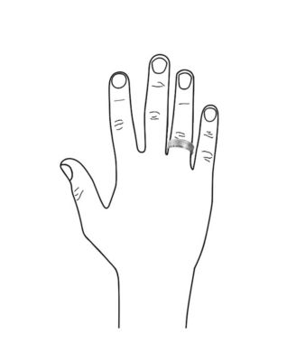 Celtic Knot Dragon Inlay Couples Concave Titanium Promise Band Ring Black Silver Gold Tone Comfort Fit 8MM