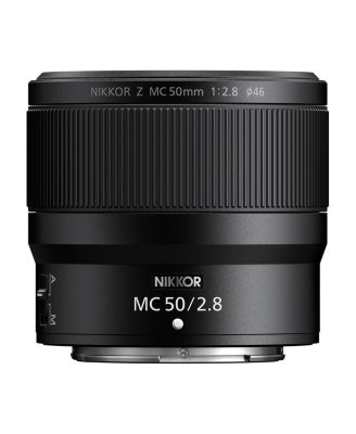 NIKKOR Z MC 50mm f/2.8 Lens, Bundle with ProOptic Pro Digital 46mm UV Filter, Cleaning Kit, Lens Cap Tether