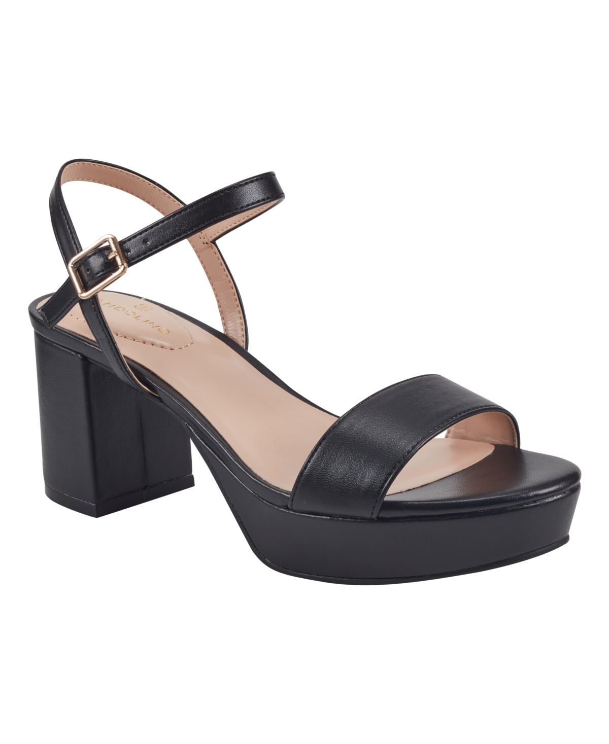 BANDOLINO WOMEN'S PENNIE PLATFORM BLOCK HEEL SANDALS 