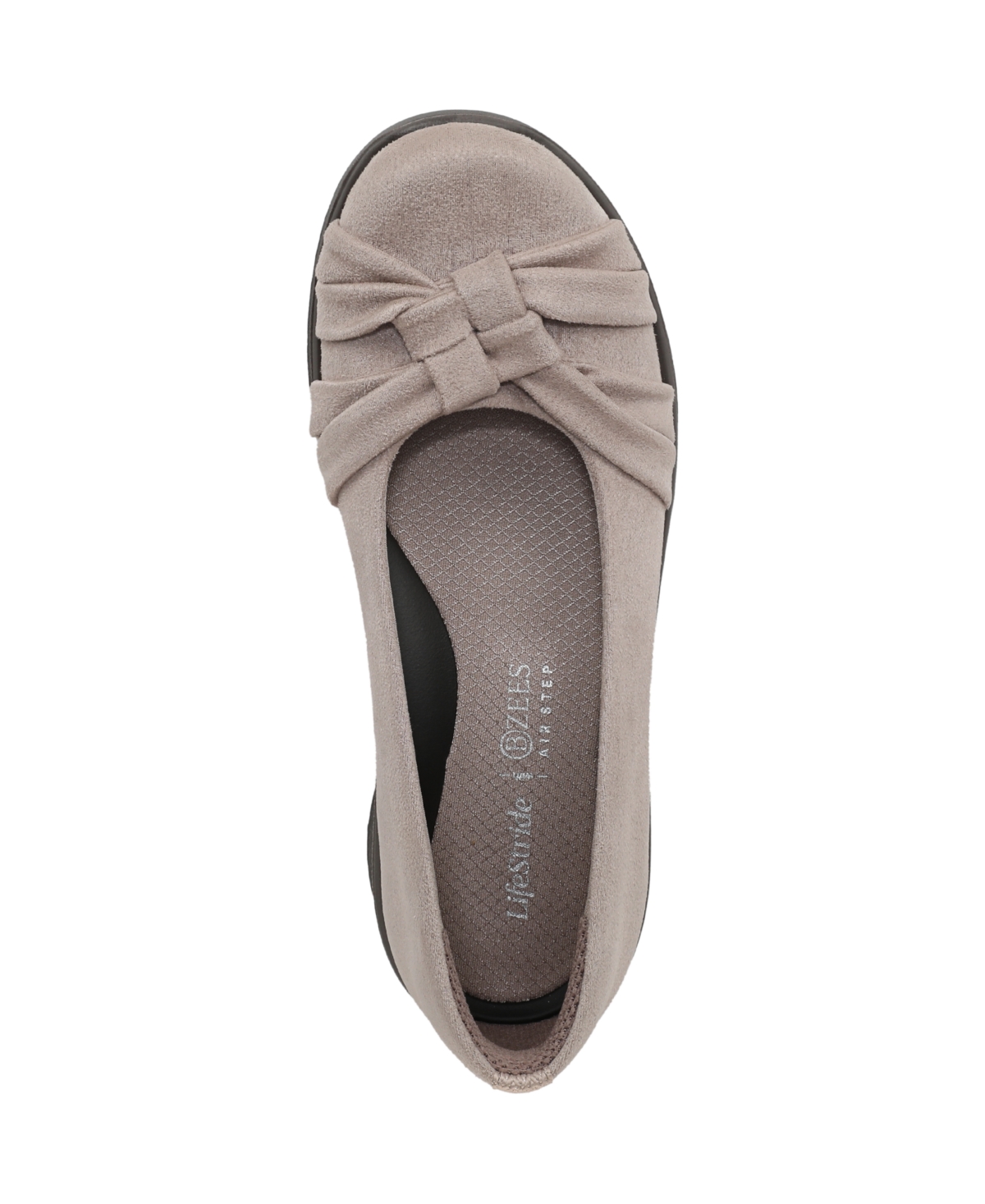 Lifestride Glamour Ballet Flat In White