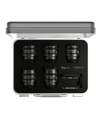 Simera-C 21mm, 28mm, 35mm, 50mm and 75mm T1.5 Prime Cine 5-Lens Kit for Sony E