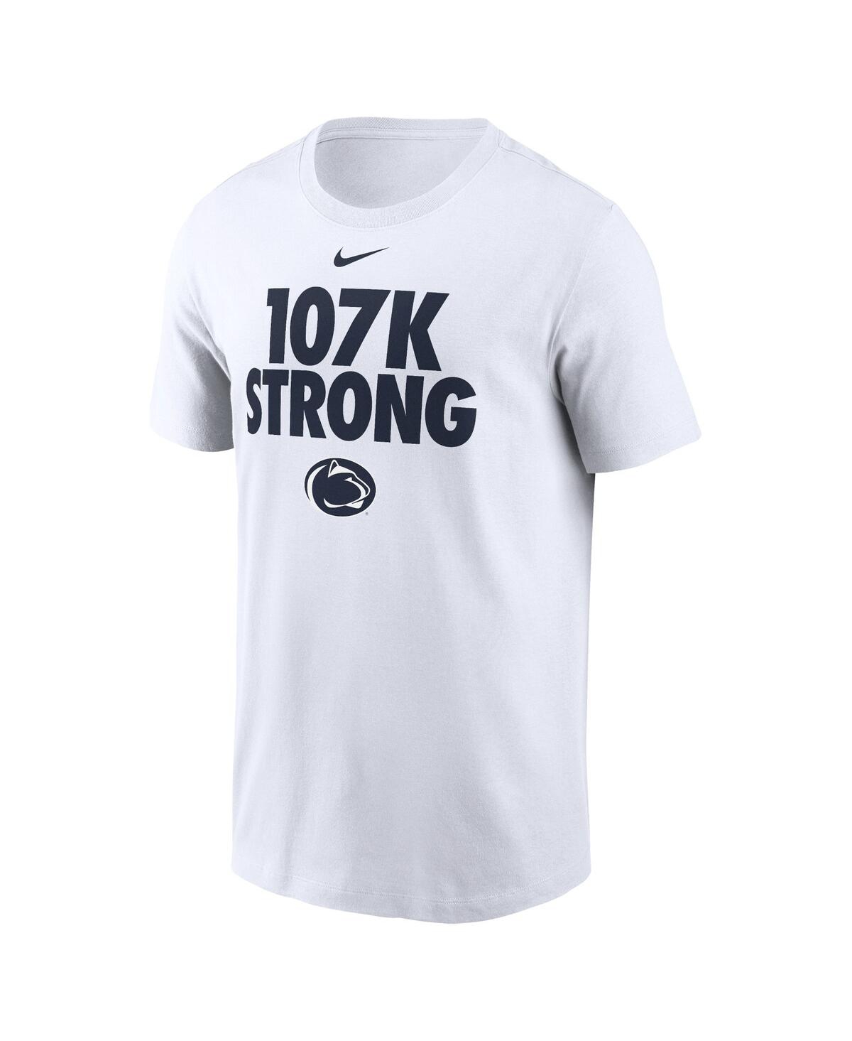 Nike Men's White Penn State Nittany Lions Local Ultimate Chant T-shirt In White