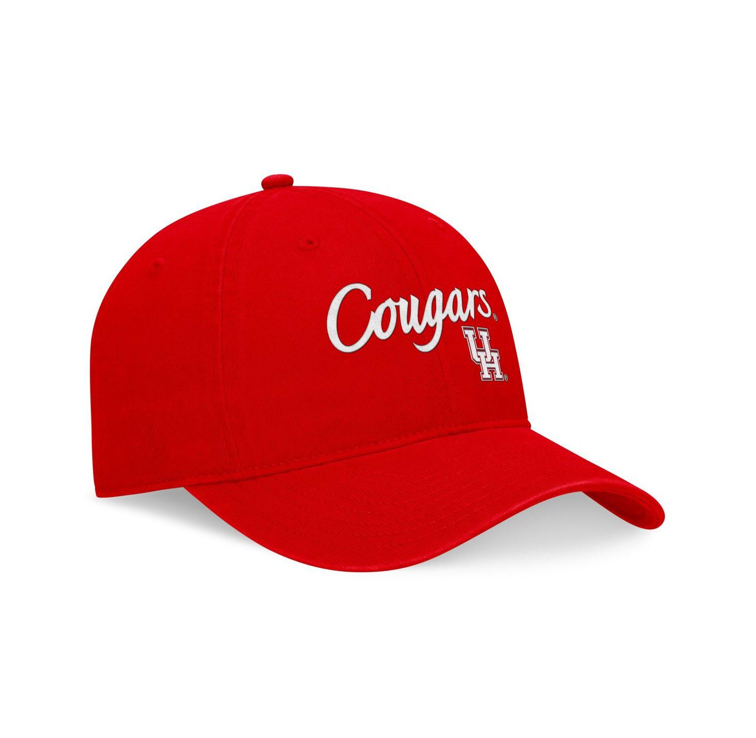 Men's Red Houston Cougars Heritage CeeCee Adjustable Hat