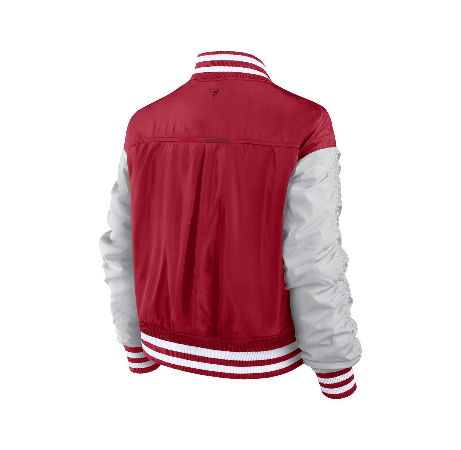 Women's Scarlet San Francisco 49ers Elements Wave Full-Snap Jacket