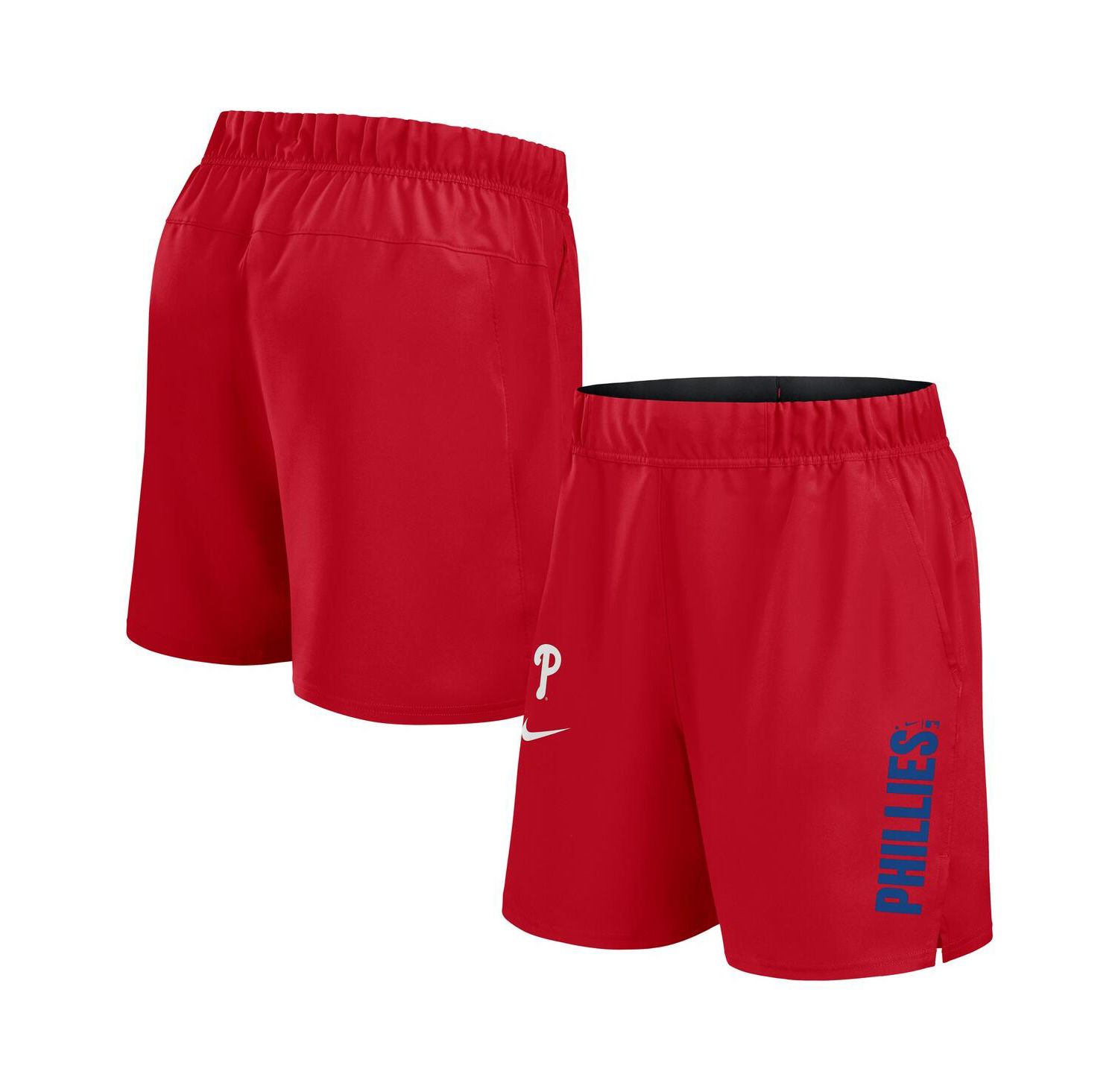 Men's Red Philadelphia Phillies Woven Victory Performance Shorts