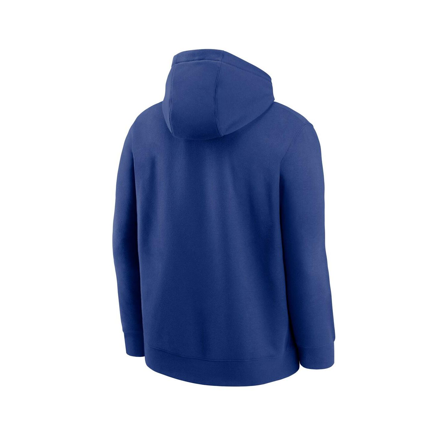 Men's Royal Kansas City Royals Logo Club Fleece Pullover Hoodie
