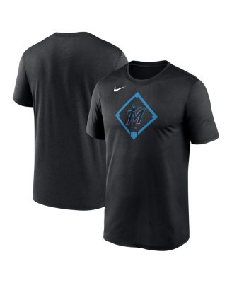 Nike - Men's Black Miami Marlins Icon Legend Performance T-Shirt