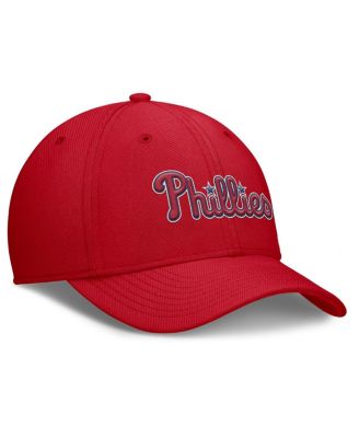 Men's Red Philadelphia Phillies Rise Performance Flex Hat