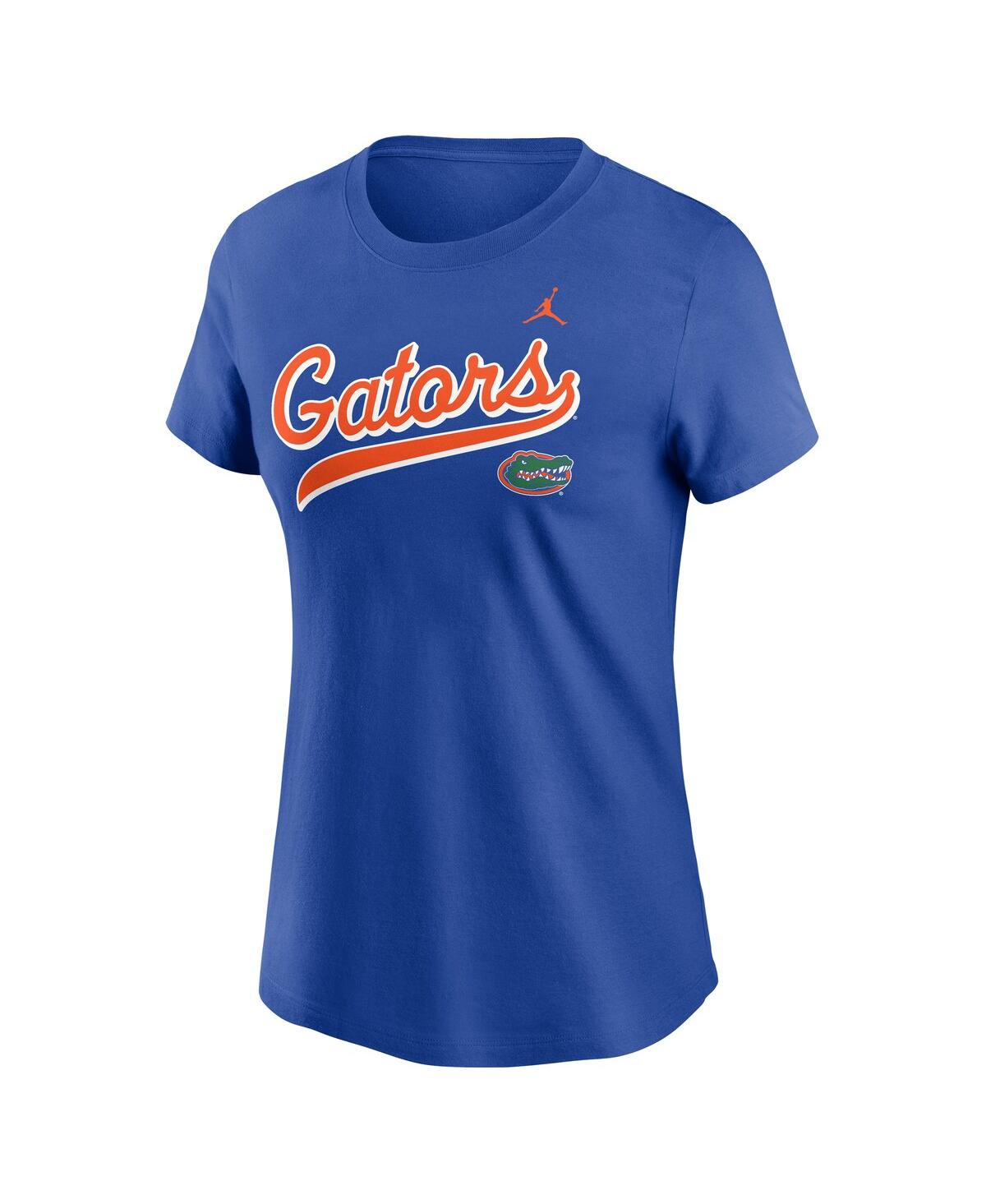JORDAN WOMEN'S ROYAL FLORIDA GATORS LOCAL SCRIPT T-SHIRT 