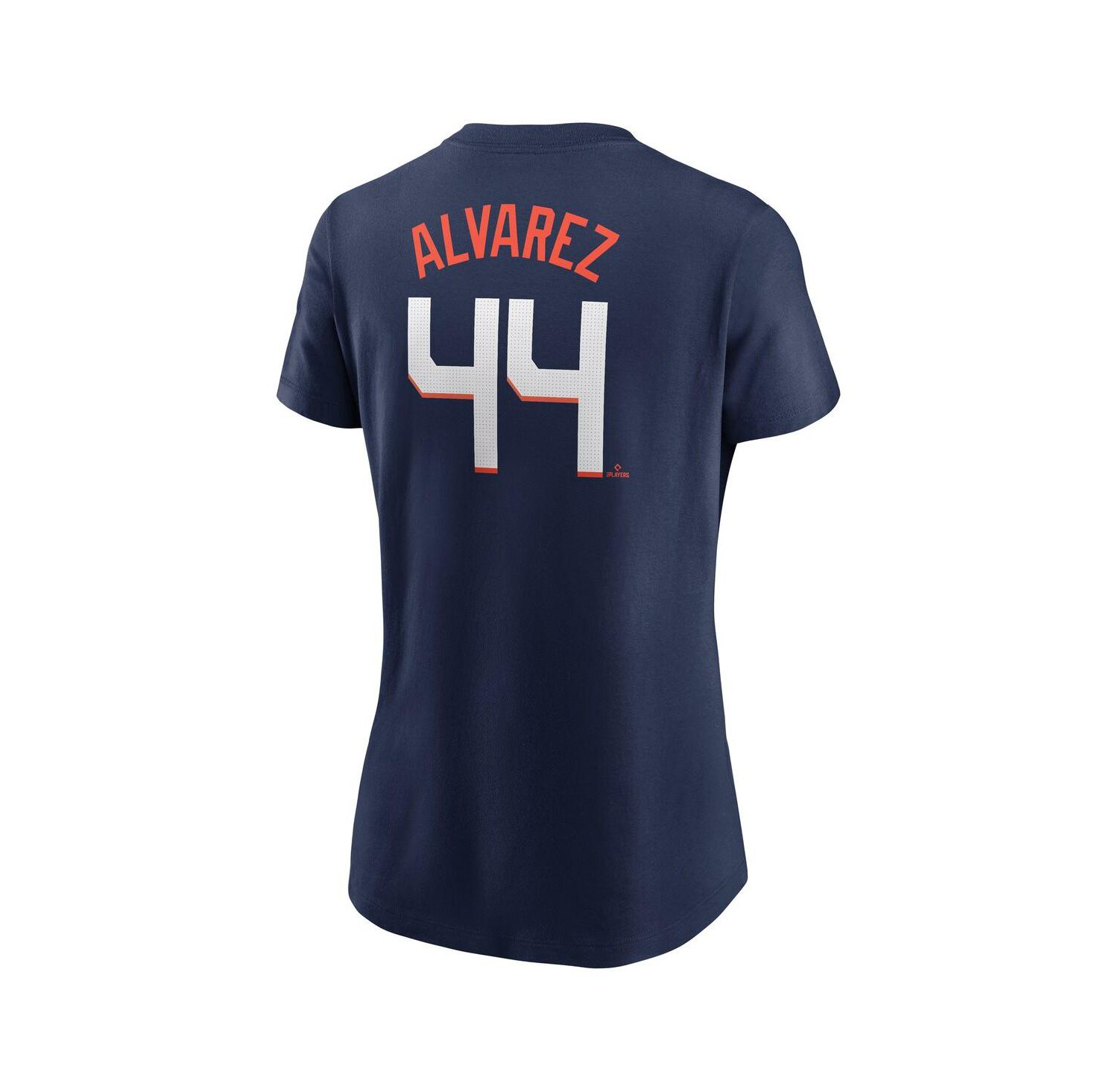 Women's Yordan Alvarez Navy Houston Astros 2025 City Connect Fuse Name & Number T-Shirt