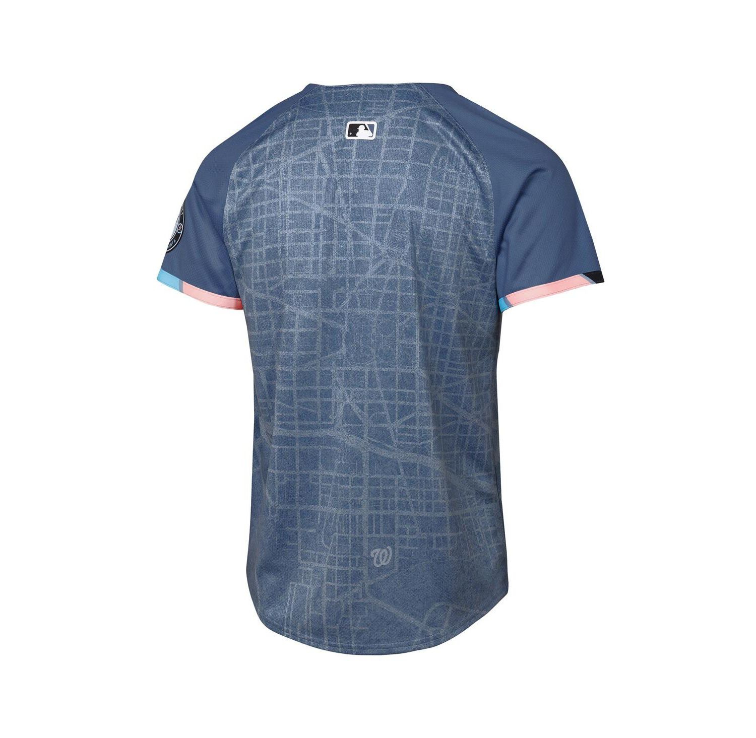 Big Boys and Girls Blue Washington Nationals 2025 City Connect Limited Jersey
