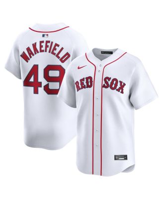 Nike - Men's Tim Wakefield White Boston Red Sox Home Limited Player Jersey