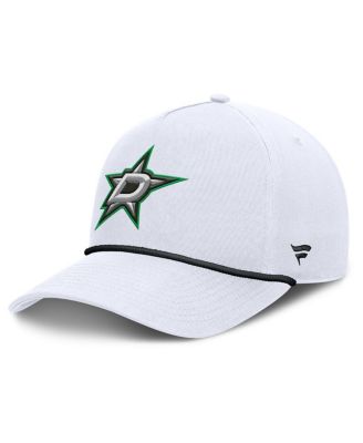 Fanatics - Men's White Dallas Stars Rope A-Frame Adjustable Hat