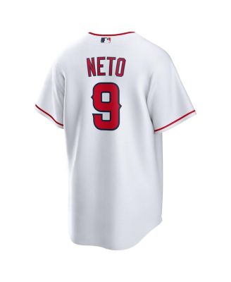 Men's Zach Neto White Los Angeles Angels Home Replica Jersey
