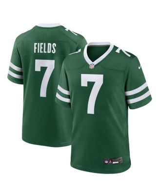 Nike - Men's Justin Fields Legacy Green New York Jets Game Player Jersey
