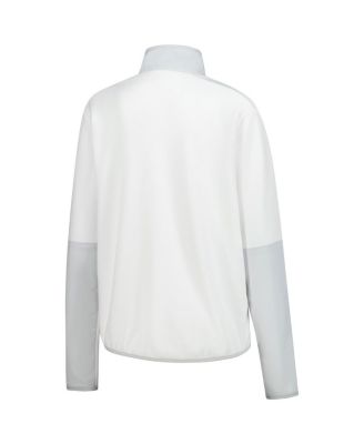 Women's White 2025 THE PLAYERS Victory Half-Zip Performance Pullover Sweatshirt