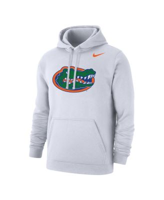 Мужская белая толстовка-пуловер с логотипом клуба Florida Gators от Nike