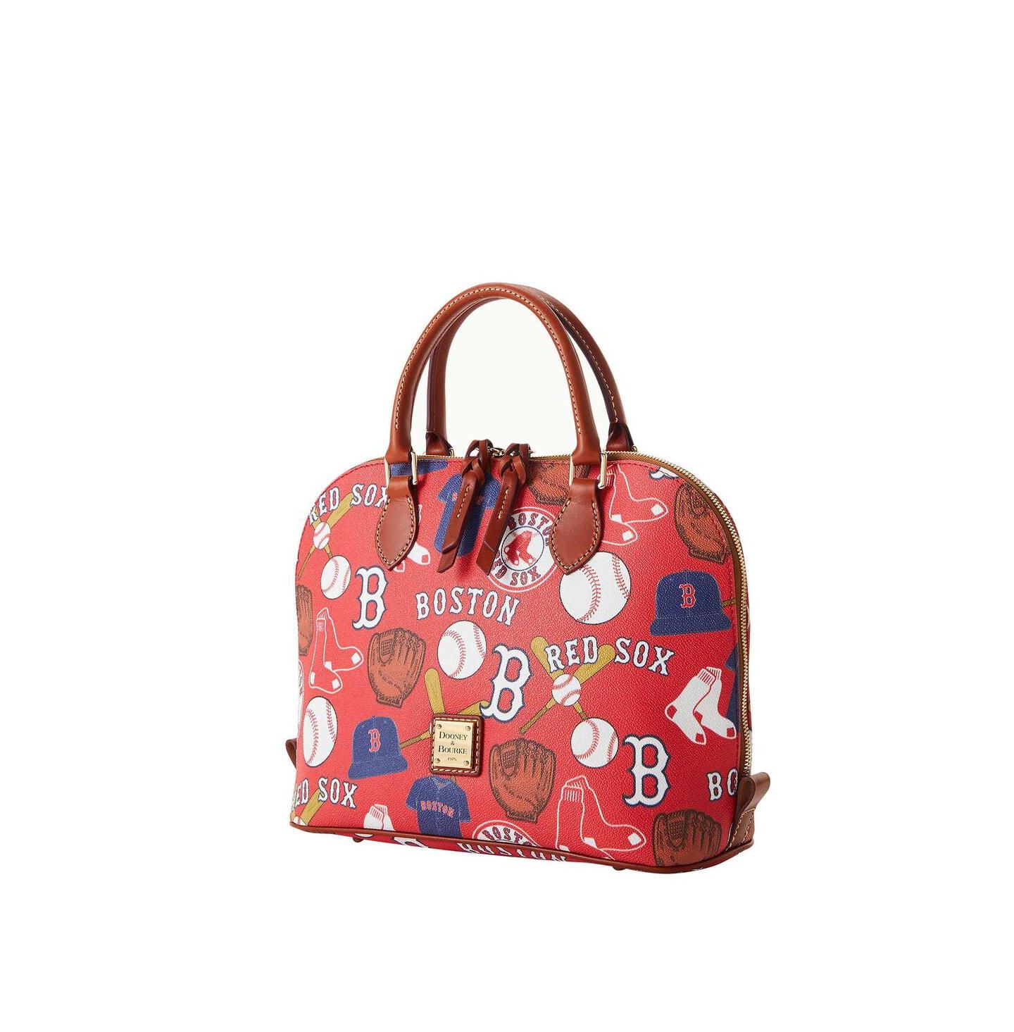 Женская сумка Dooney & Bourke Boston Red Sox Game Day Zip Satchel — фото 3