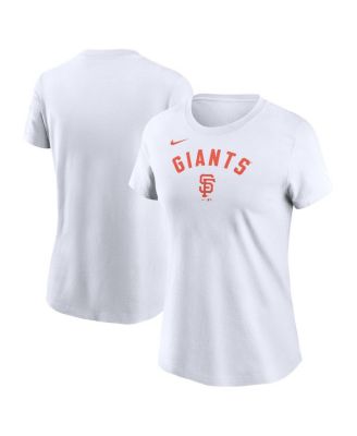 Nike - Women's White San Francisco Giants Team Arch T-Shirt