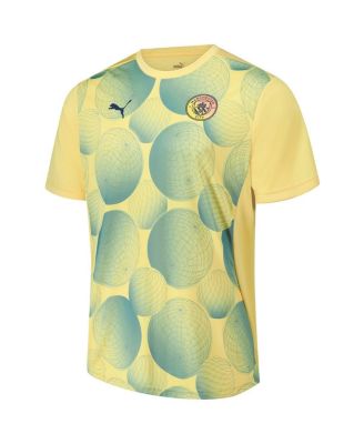 Men's Gold Manchester City 2024/25 Pre-Match Jersey
